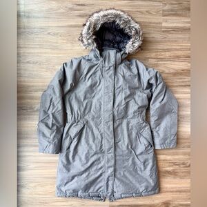 The North Face Gray Women's Arctic Parka (large)